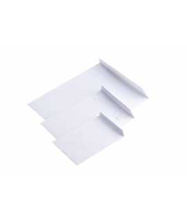 Bolsa Autodex Unipapel, color blanco. Medidas: 22,9x32,4 cm.