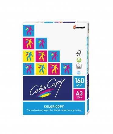 Papel Color Copy, DIN A3, 160 g. 250 hojas.