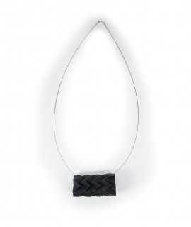 Vou Klein necklace, black