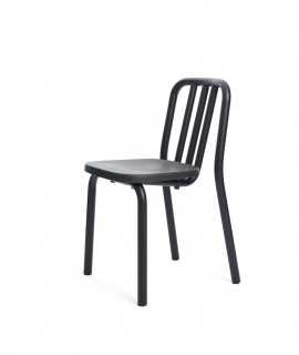Aluminium Tube Chair, Black