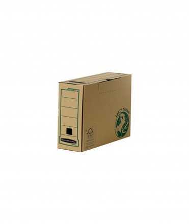 Comprar Caja archivo definitivo carton pardo tamaño 270x390 lomo 110mm.  color verde (245704). DISOFIC