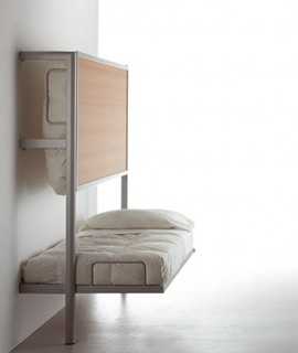 Folding bunk bed La Literal