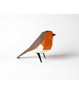 Pájaro de papel - Erithacus Rubecula