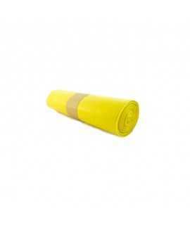 Garbage bag, 70g, 25 pcs., yellow