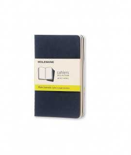 Moleskine Cahier Negre XL, white sheets. 3 units