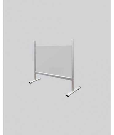 Panel de protección acrílico de sobremesa 100x65cm