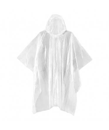 Transparent emergency poncho