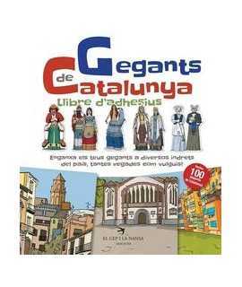 Giants of Catalonia.Sticker book.