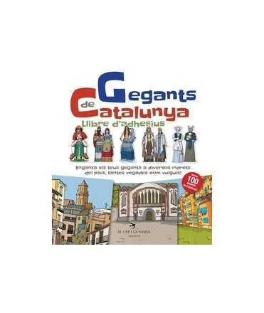 Giants of Catalonia.Sticker book.