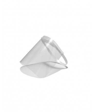 Pantalla protectora facial, color natural