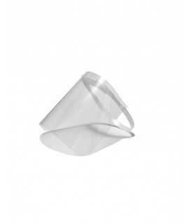 Pantalla protectora facial, color negro