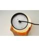 Llum Tribeca USB, 20 cm. Negre