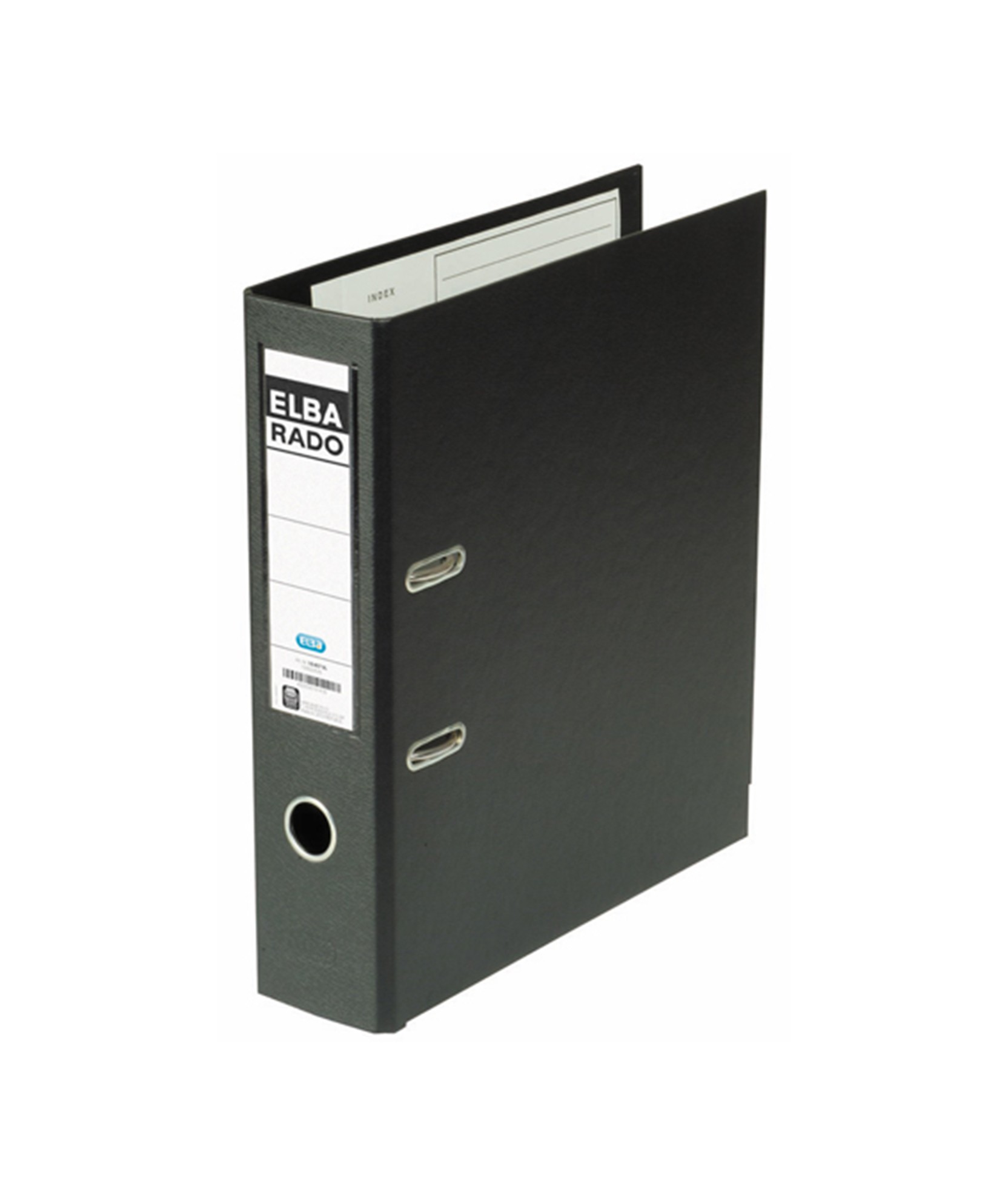 color negro A4, brillantes Archivador con 24 fundas plásticas Rexel Soft Touch Smooth