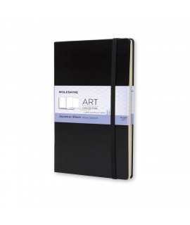 Cuaderno Álbum japonés Moleskine L, negro