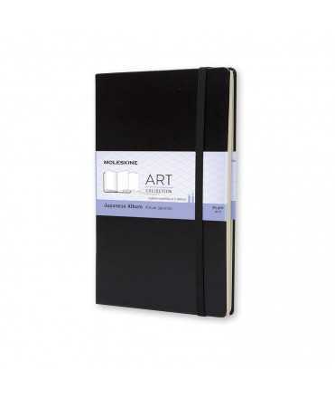 Cuaderno Álbum japonés Moleskine L, negro