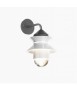 Santorini wall lamp, White