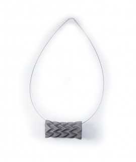 Vou Klein Necklace, Grey