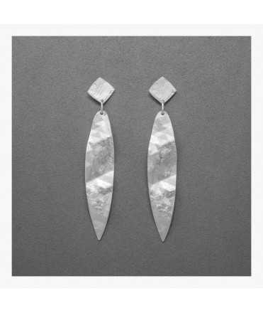 Koruko earrings, silver
