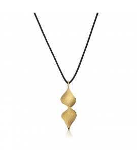 ENCENALLS.Colgante chapado grande