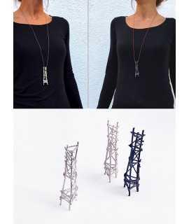 STRUCTURE.Colgante de plata