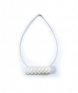 Vou Veliki Necklace, White