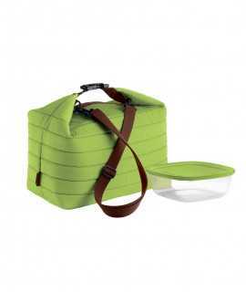 Airtight t bag and container Handy, Green