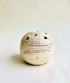 Onda vase, white