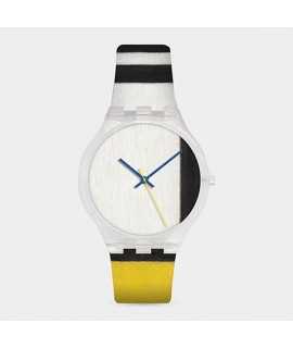 Reloj Mondrian White