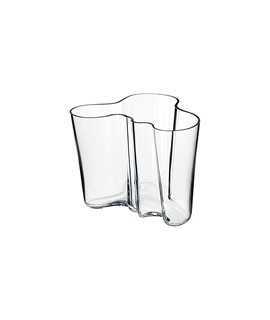 Vase Aalto. Transparent, 9.5 cm.