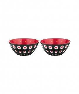 Le Murrine bowl set 12 cm black
