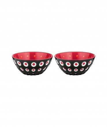 Juego de bols Le Murrine 12 cm negro