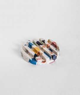 Round TERRA small saucer