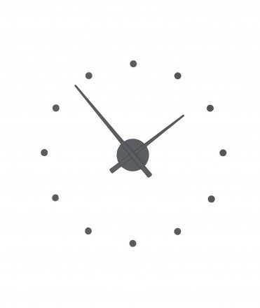 Wall clock OJ MINI, Grey