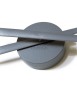 Wall clock OJ MINI, Grey