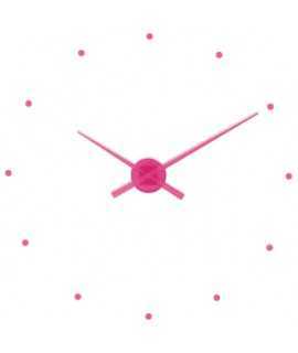 Wall clock 'OJ' red