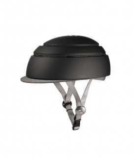 Casco de bicicleta plegable Closca Fuga, Negro S