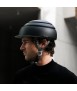 Casco de bicicleta plegable Closca Fuga, Negro S