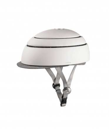 Casco de bicicleta plegable Closca Fuga, Blanco L