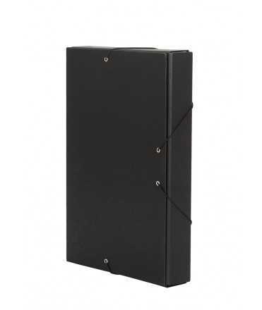 Carpeta foli 7 cm, negre