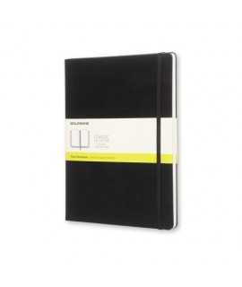 Quadern Classic Moleskine XL, fulls quadriculats, negre