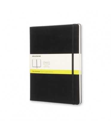 Quadern Classic Moleskine XL, fulls quadriculats, negre