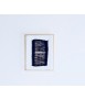 8-thread loom weaving box 100% linen and taffeta copper thread. Measures 26 x 20.5 cm.