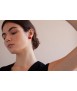 Earrings Talk alone, circle