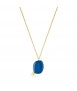 Necklace The gold of the azure