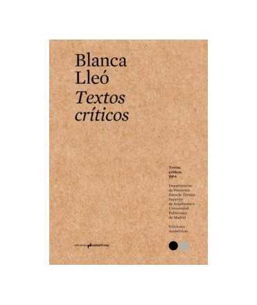 Blanca Lleó. Textos críticos