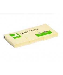 Bloc notes adhesives Q-Connect, 4x5cm 