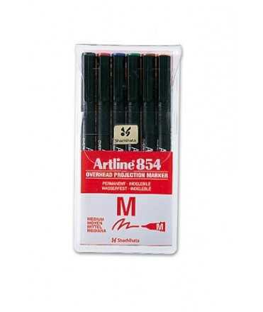 Pack 6 retoladors Artline, 1 mm 