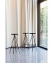 Nuta stool 45 cm, black