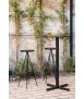 Nuta stool 45 cm, black