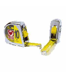 Flexòmetre UPS. Mida: 10 m. Amplada de la cinta: 25 mm